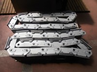 Conveyor chain zinc-plated