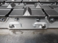 Attachment conveyor chain zinc-plated