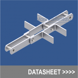 Conveyor chains - MR series, scraper chains