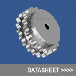 Pilot bore chain sprockets (with hub)