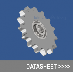  Idler sprockets with bearings