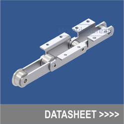 Conveyor chains - attachments Conveyor chains - attachments